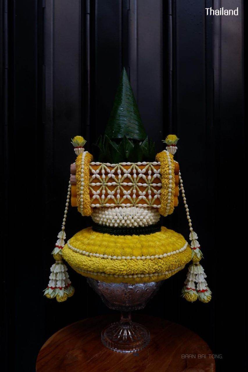 "Thai floral decoration" The identity of Thai handicraft: หัตถศิลป์ดอกไม้ไทย | THAILAND 🇹🇭