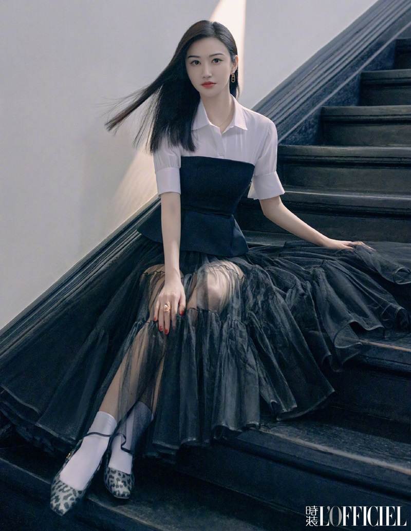 JingTian @ L&rsquo;Officiel China August 2021