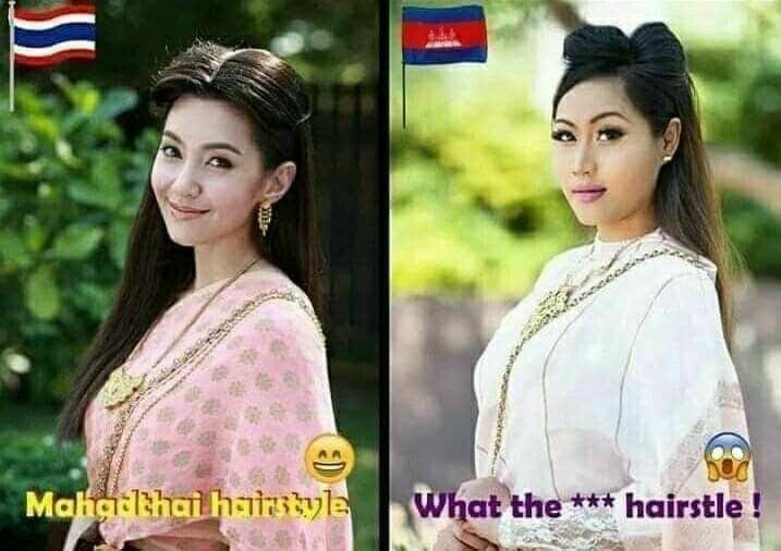 Sbai Thai costume in Cambodia