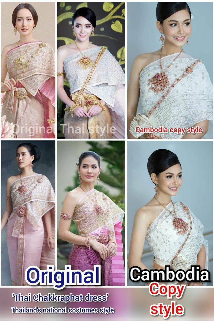 Sbai Thai costume in Cambodia