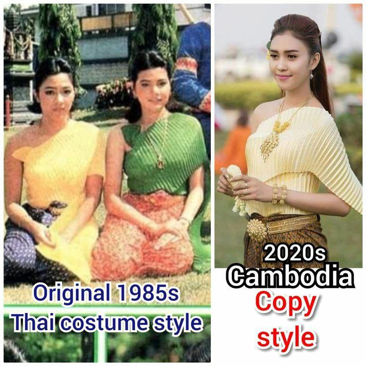 Sbai Thai costume in Cambodia