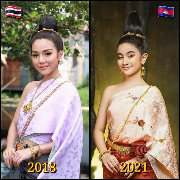 Sbai Thai costume in Cambodia