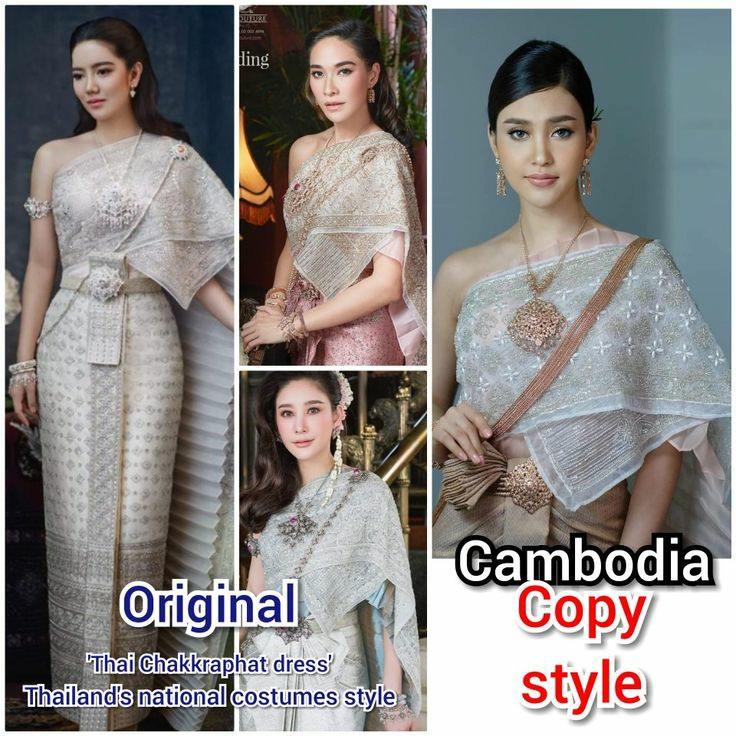 Sbai Thai costume in Cambodia