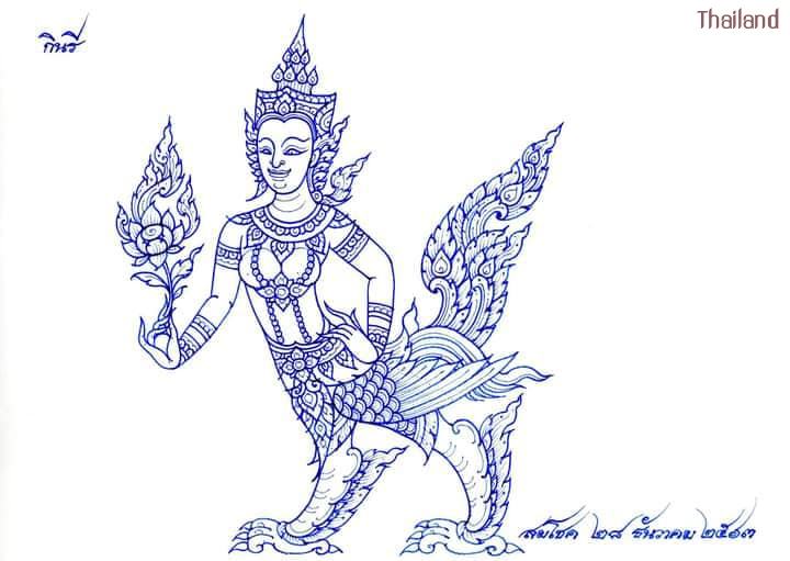 Thai Line Art "ลายไทย" ©credit: สมโชค สินนุกูล | THAILAND 🇹🇭