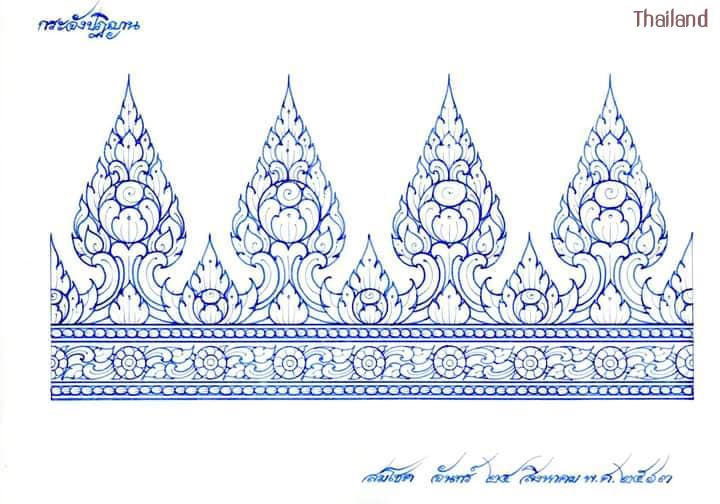 Thai Line Art "ลายไทย" ©credit: สมโชค สินนุกูล | THAILAND 🇹🇭