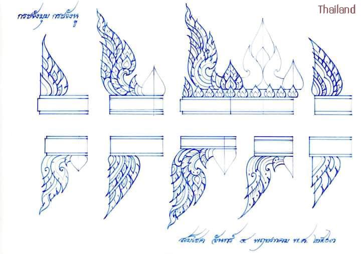 Thai Line Art "ลายไทย" ©credit: สมโชค สินนุกูล | THAILAND 🇹🇭