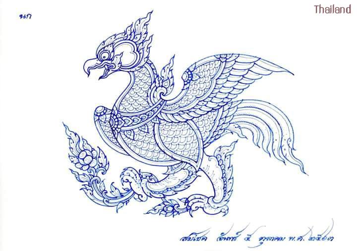Thai Line Art "ลายไทย" ©credit: สมโชค สินนุกูล | THAILAND 🇹🇭