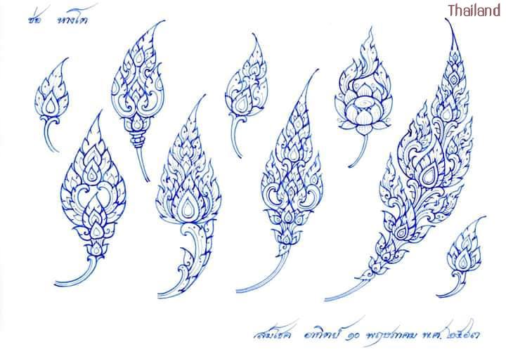 Thai Line Art "ลายไทย" ©credit: สมโชค สินนุกูล | THAILAND 🇹🇭