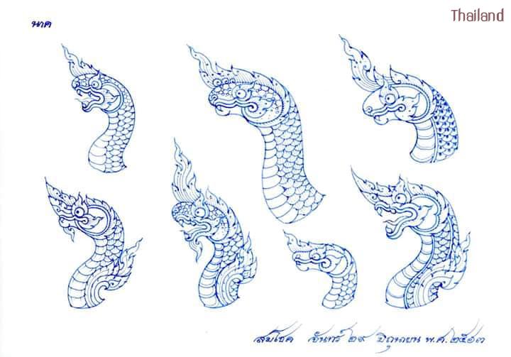 Thai Line Art "ลายไทย" ©credit: สมโชค สินนุกูล | THAILAND 🇹🇭