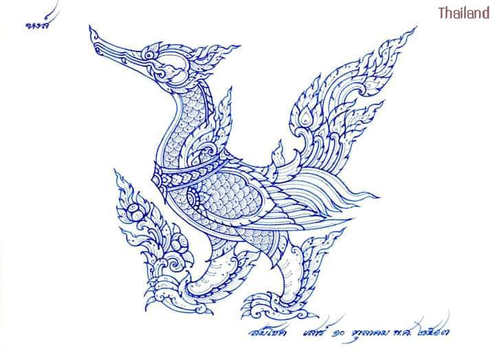 Thai Line Art "ลายไทย" ©credit: สมโชค สินนุกูล | THAILAND 🇹🇭