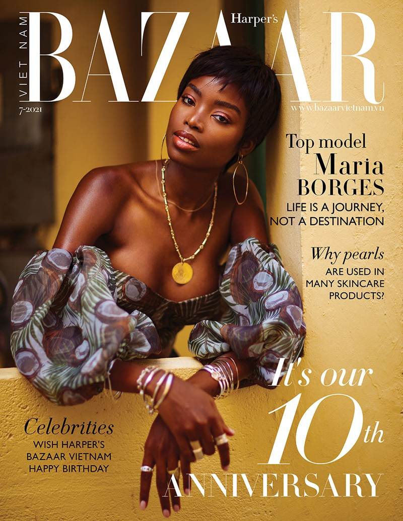 Maria Borges @ Harper's Bazaar Vietnam July 2021