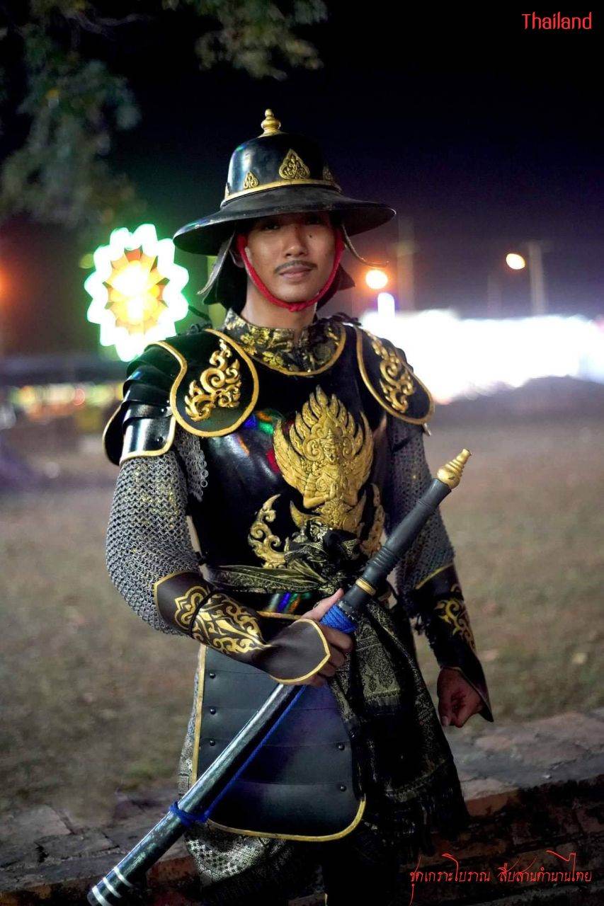 Ancient Thai armor in the Ayutthaya era | THAILAND 🇹🇭