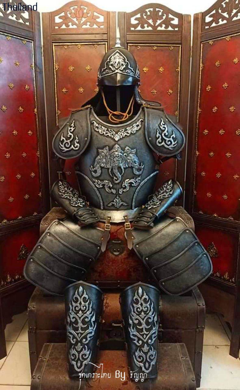 Ancient Thai armor in the Ayutthaya era | THAILAND 🇹🇭
