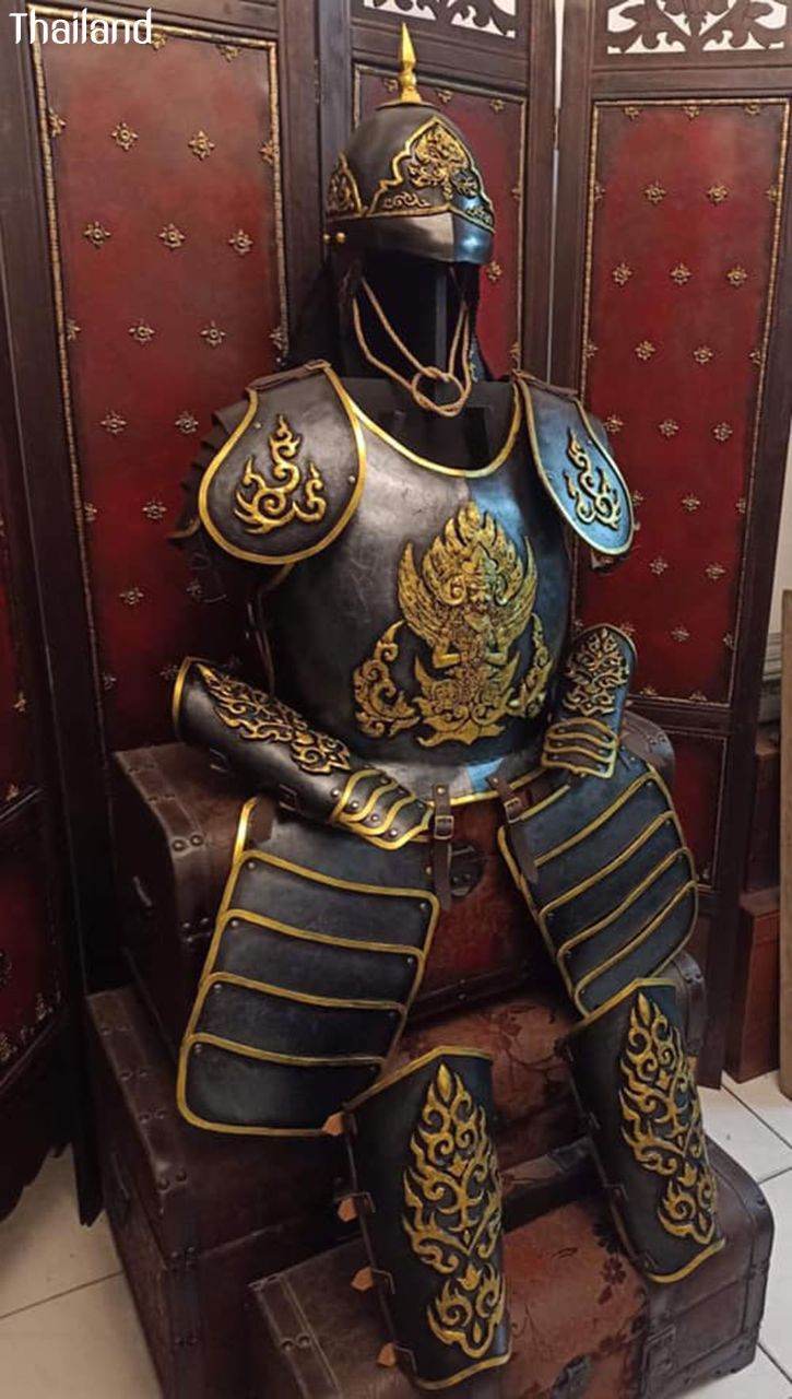 Ancient Thai armor in the Ayutthaya era | THAILAND 🇹🇭