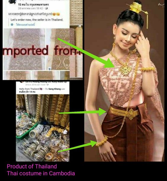 THAILAND costume in Cambodia