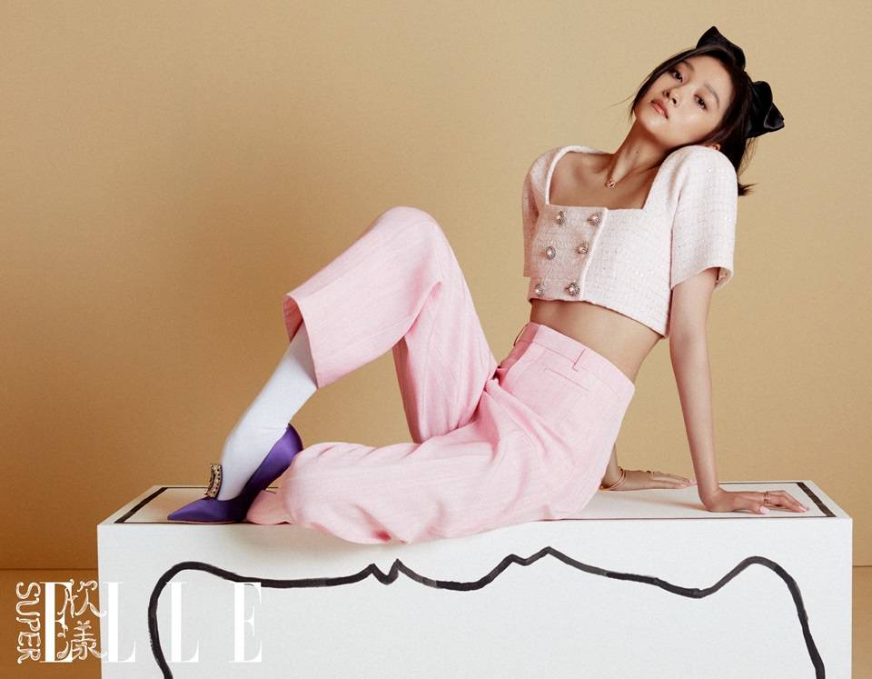 Guan Xiaotong @ SuperELLE China August 2021