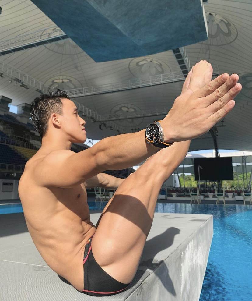 เปิดวาร์ปหนุ่มหล่อโอลิมปิค - นักกีฬากระโดดน้ำทีมชาติมาเลเซีย