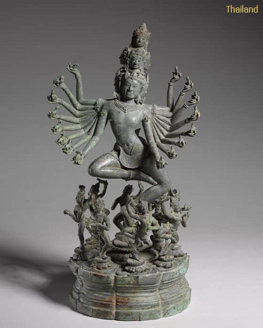 Hevajra bronze circa 13th century, Northeastern Thailand | THAILAND 🇹🇭