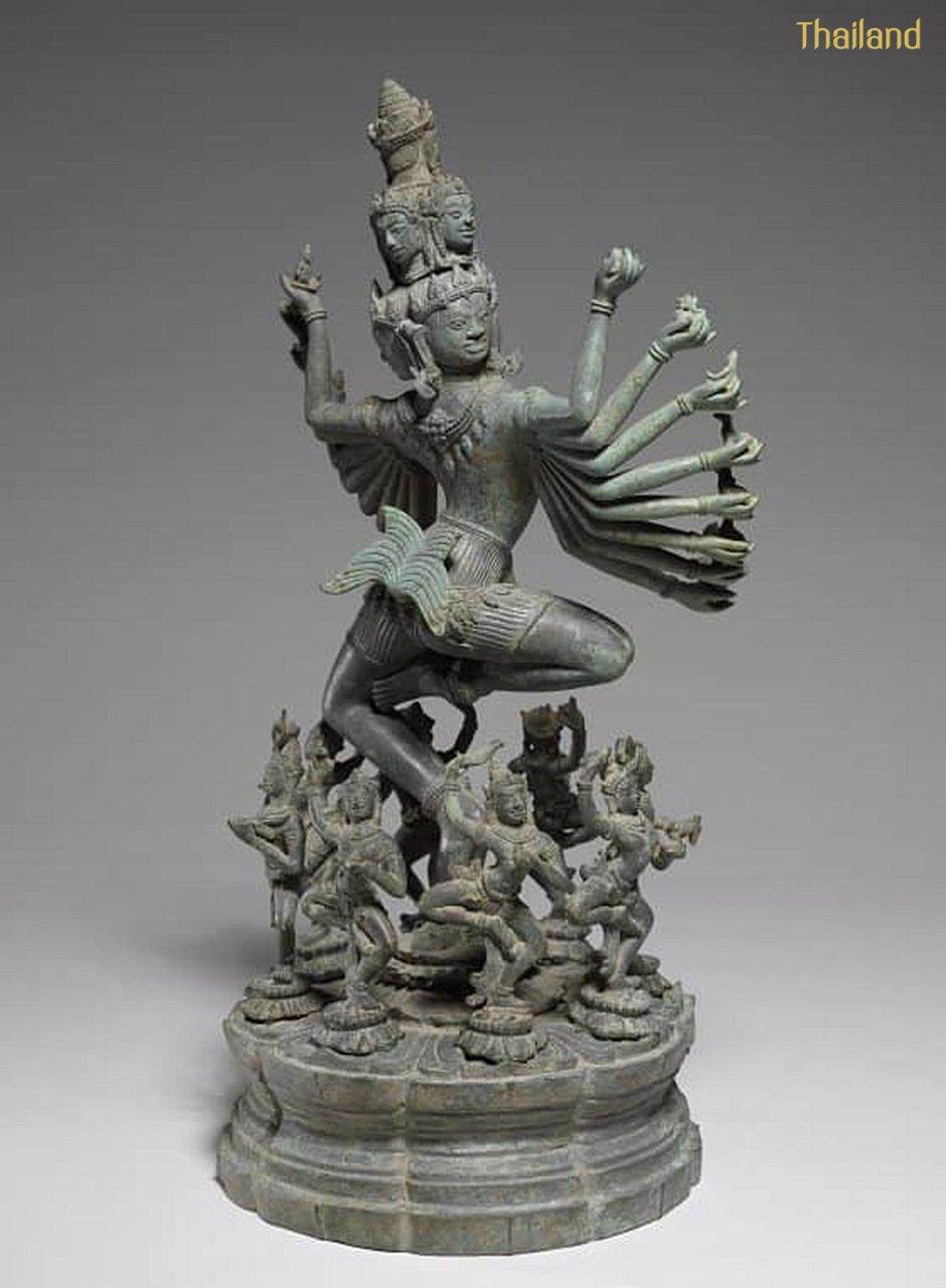 Hevajra bronze circa 13th century, Northeastern Thailand | THAILAND 🇹🇭