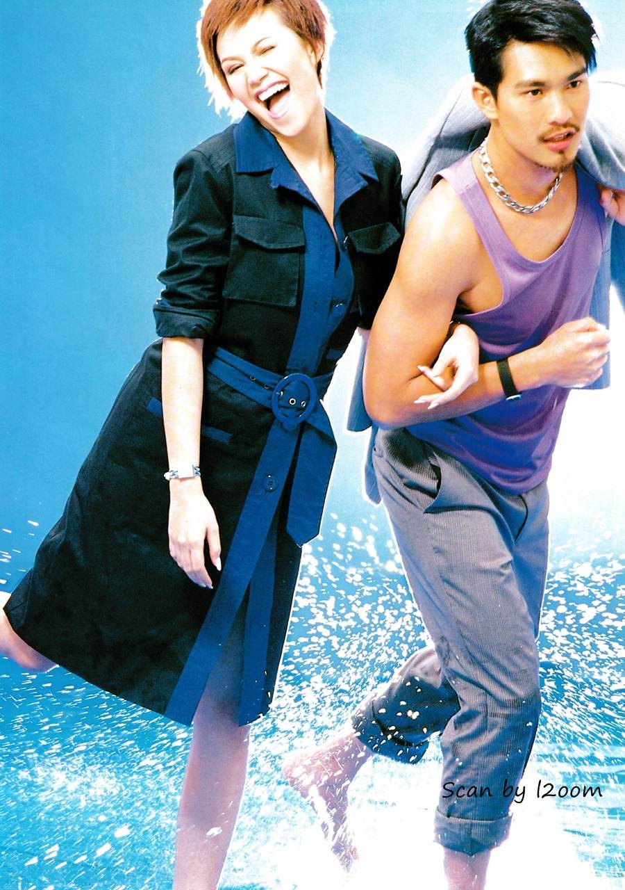 (วันวาน) ทาทา ยัง & Pierre Png @ นิตยสาร ผู้หญิง ปีที่ 20 ฉบับที่ 418 มกราคม 2546