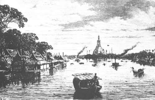 Thailand house: เรือนไทยในอดีต กรุงเทพในวันวาน
