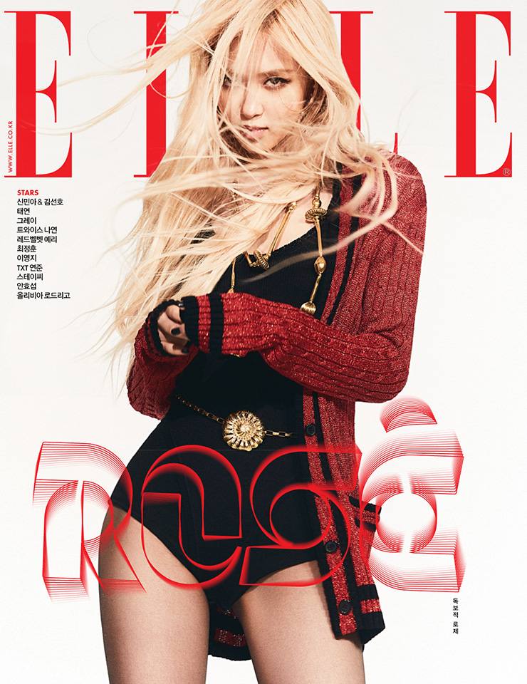 Ros&eacute; @ Elle Korea September 2021