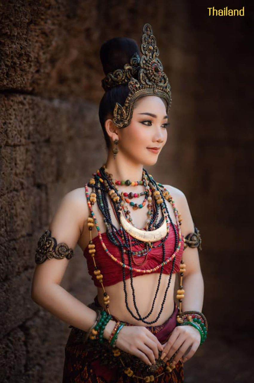 ทวารวดี -The Ancient Outfit of Dvaravati Era | THAILAND 🇹🇭