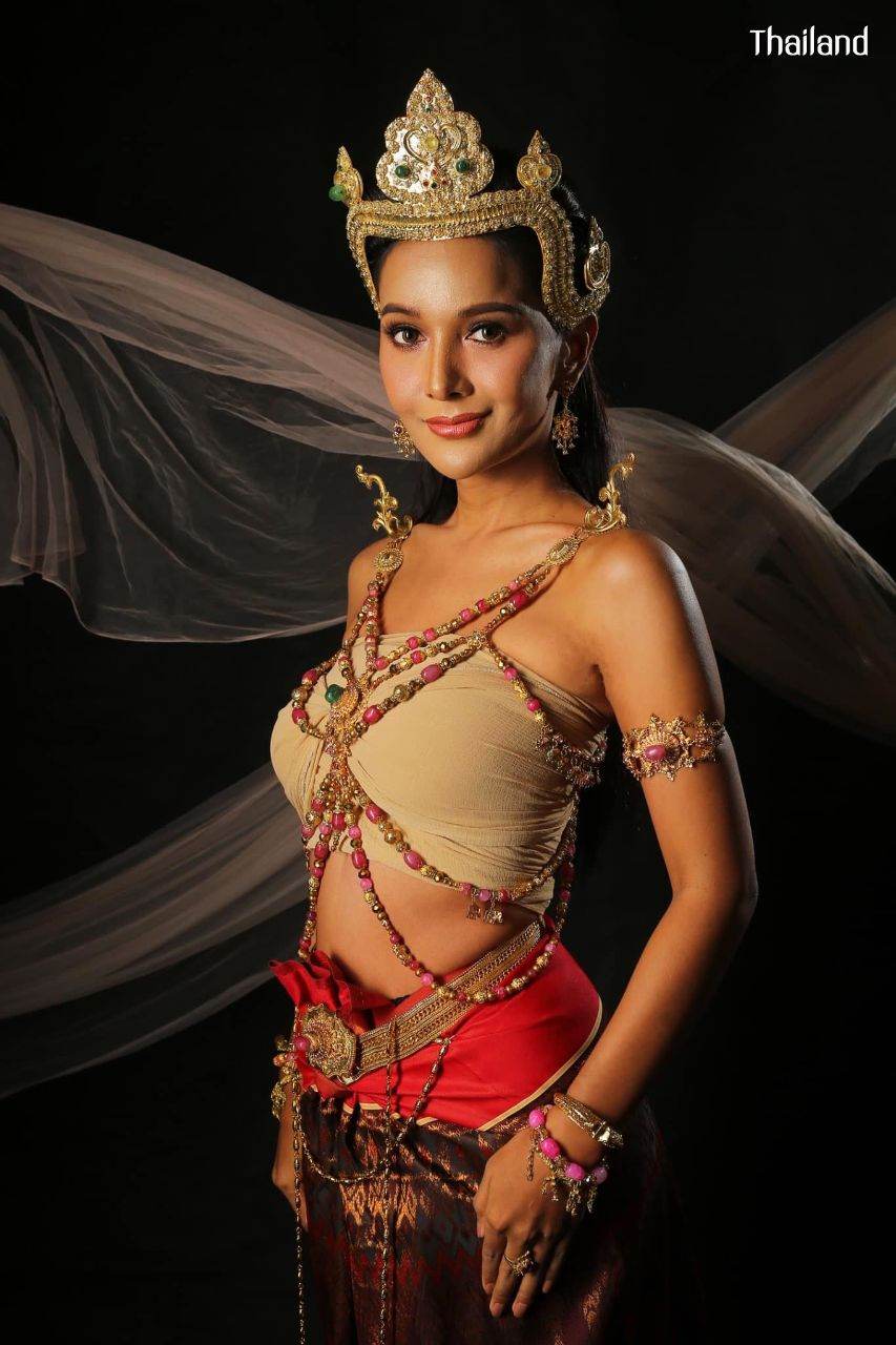 ทวารวดี -The Ancient Outfit of Dvaravati Era | THAILAND 🇹🇭
