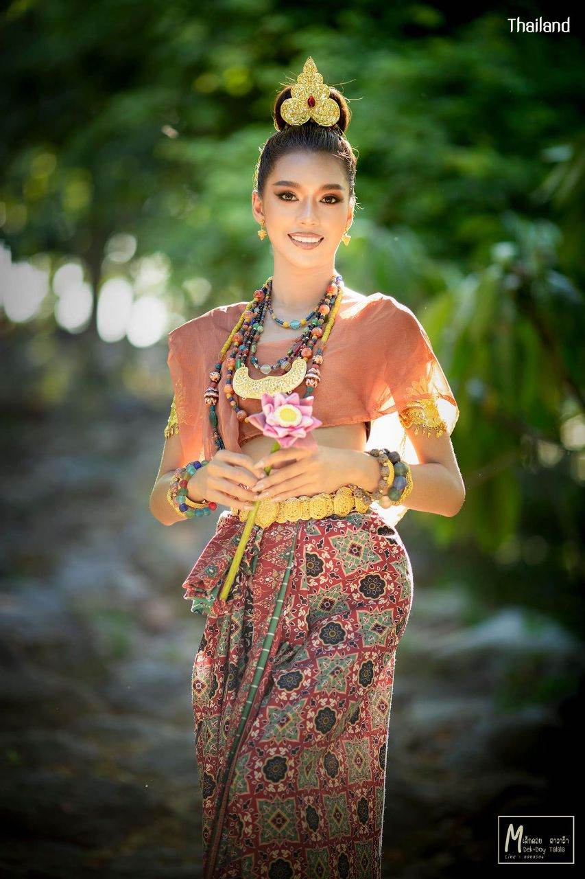 ทวารวดี -The Ancient Outfit of Dvaravati Era | THAILAND 🇹🇭