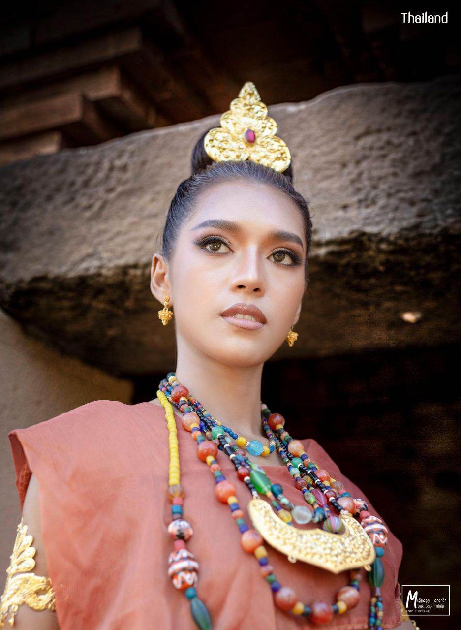 ทวารวดี -The Ancient Outfit of Dvaravati Era | THAILAND 🇹🇭