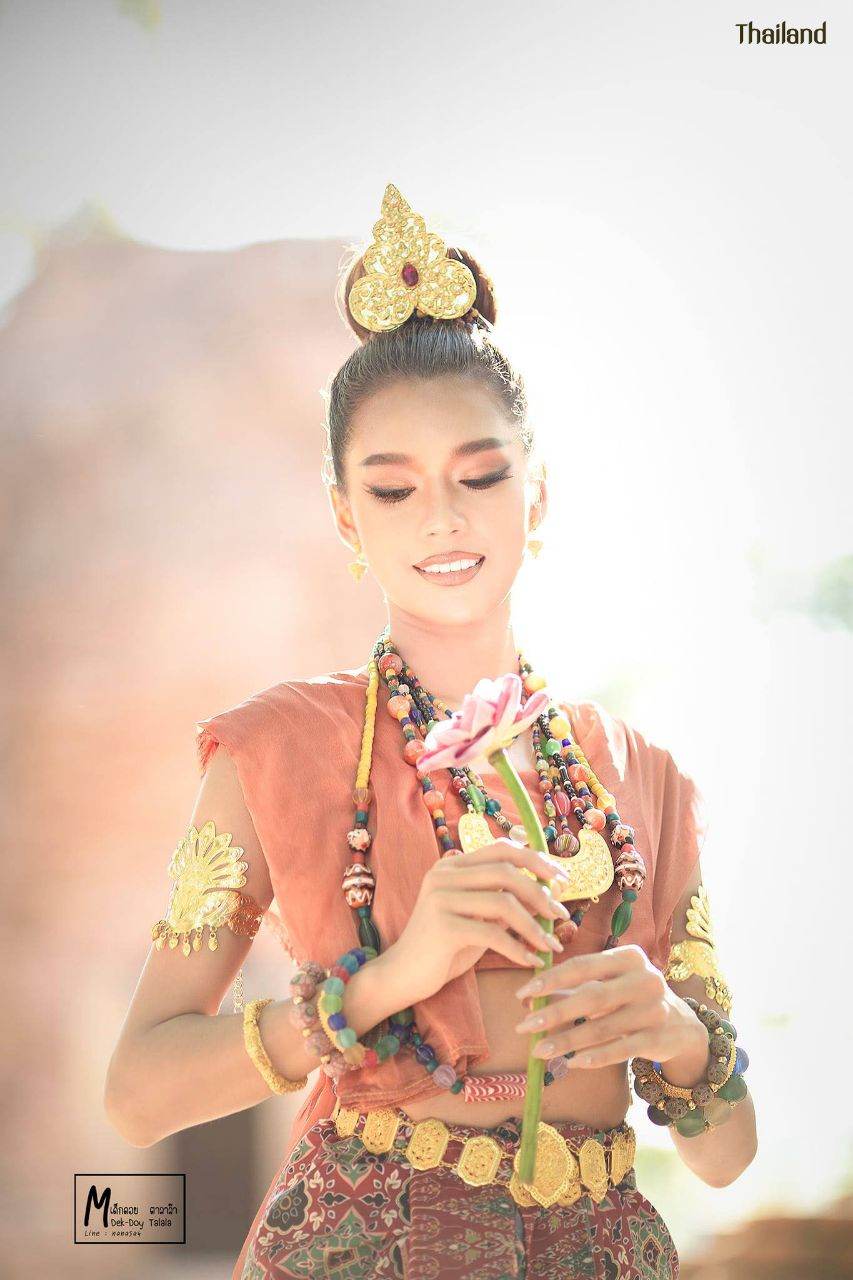 ทวารวดี -The Ancient Outfit of Dvaravati Era | THAILAND 🇹🇭