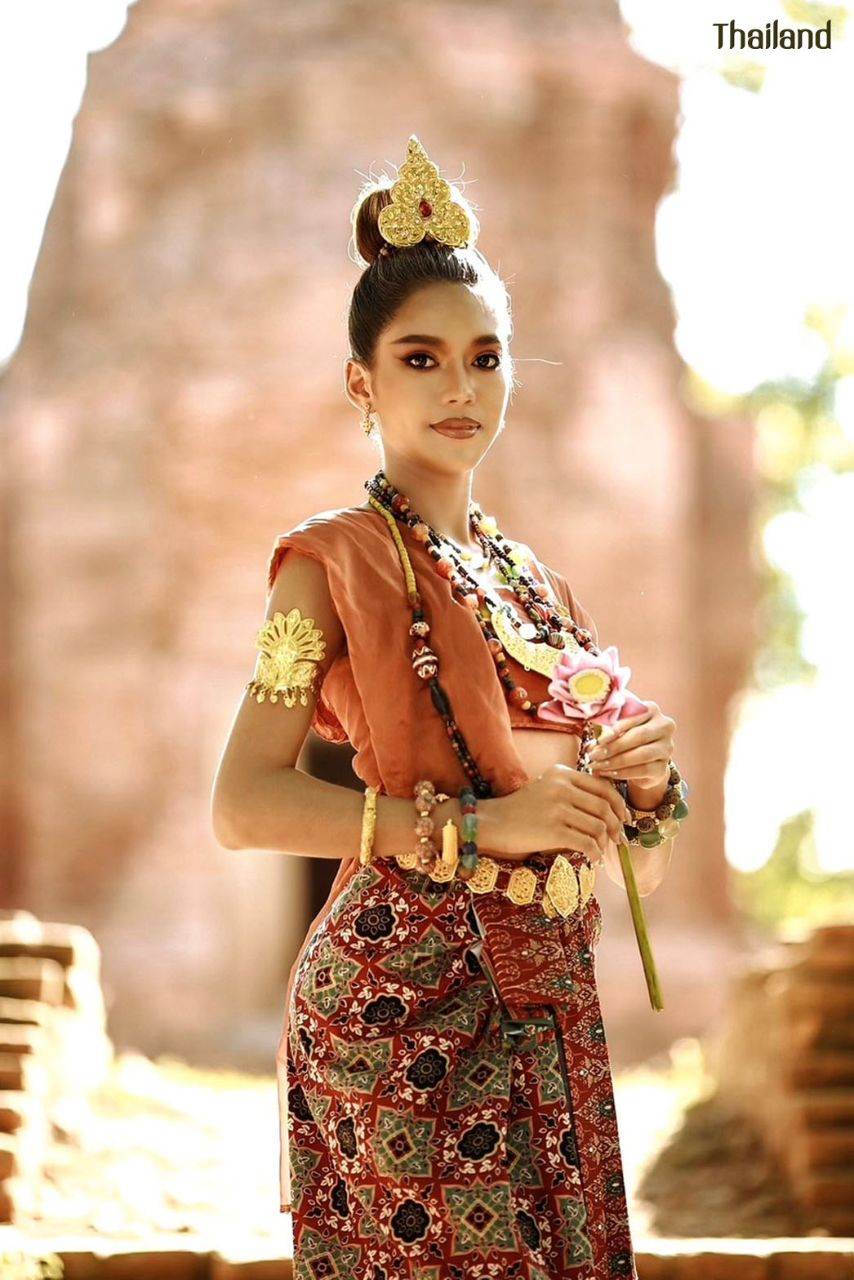 ทวารวดี -The Ancient Outfit of Dvaravati Era | THAILAND 🇹🇭