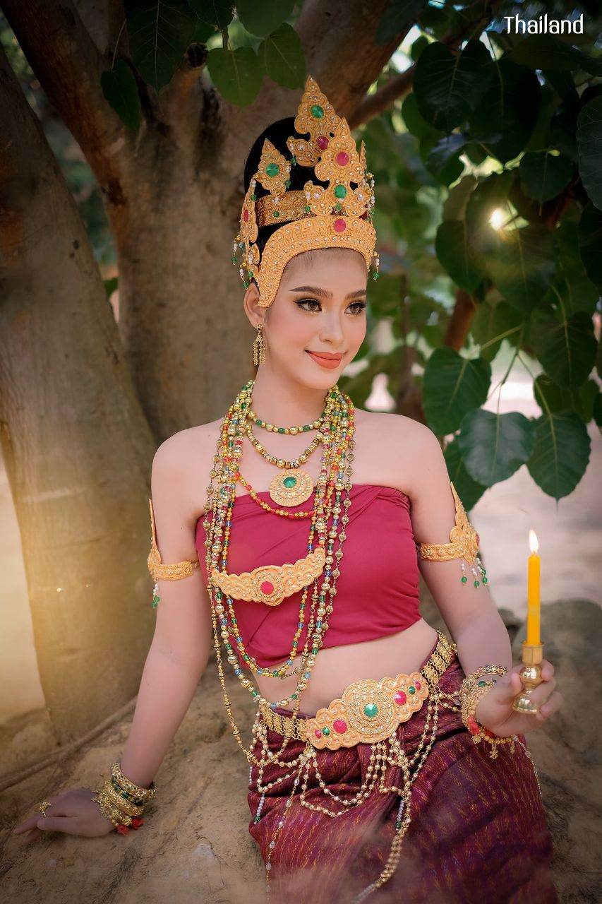 ทวารวดี -The Ancient Outfit of Dvaravati Era | THAILAND 🇹🇭