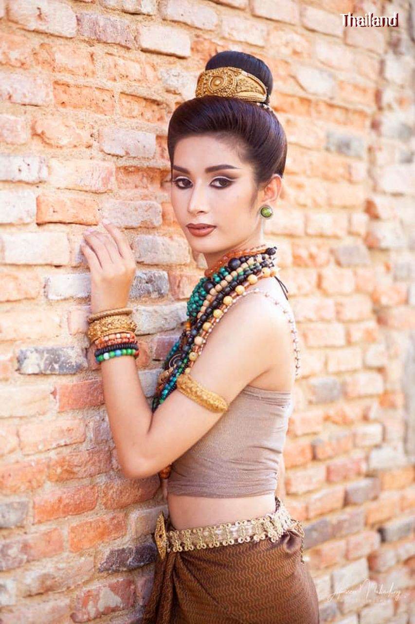 ทวารวดี -The Ancient Outfit of Dvaravati Era | THAILAND 🇹🇭