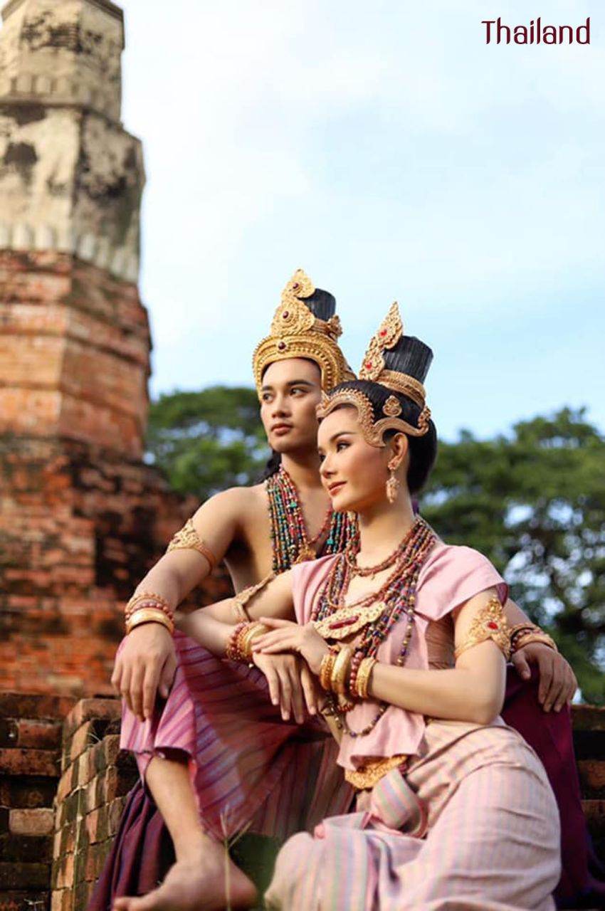 ทวารวดี -The Ancient Outfit of Dvaravati Era | THAILAND 🇹🇭