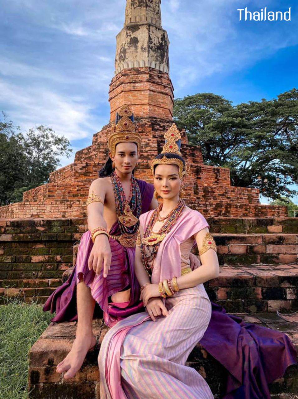 ทวารวดี -The Ancient Outfit of Dvaravati Era | THAILAND 🇹🇭