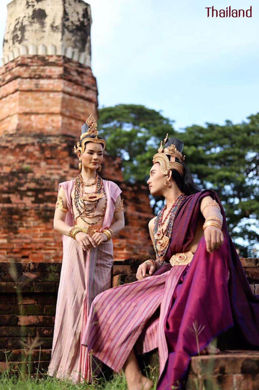 ทวารวดี -The Ancient Outfit of Dvaravati Era | THAILAND 🇹🇭