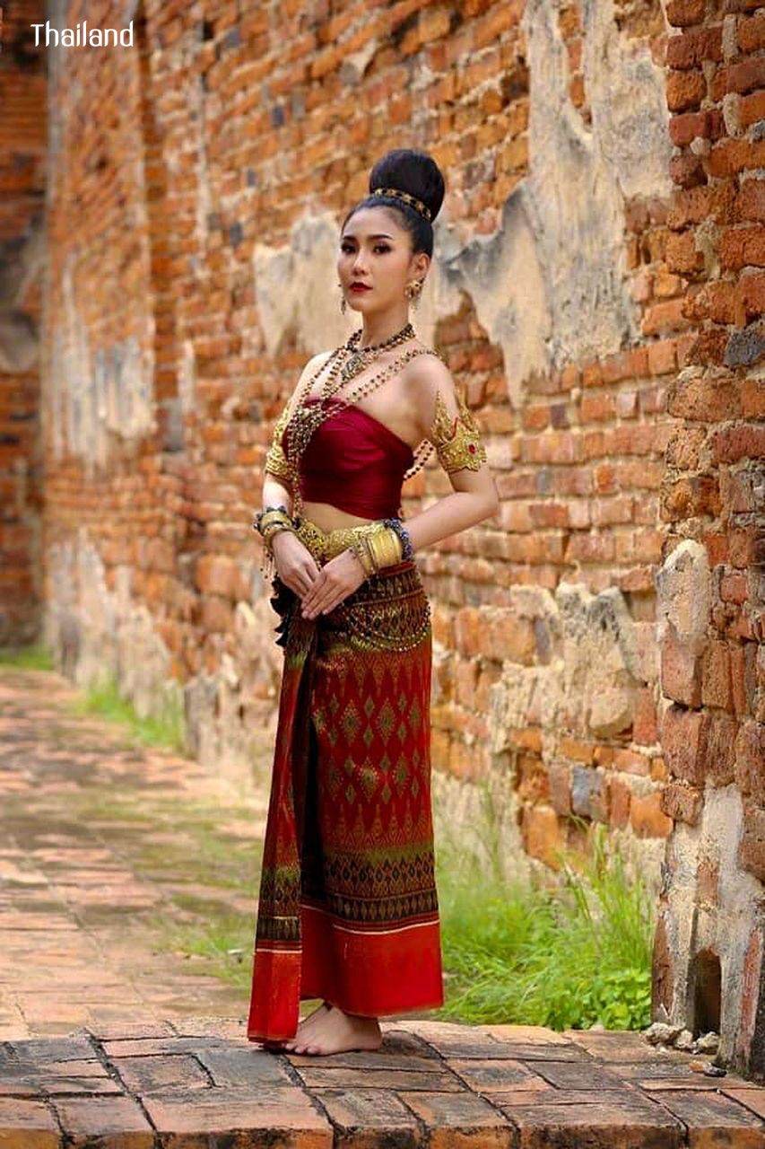 ทวารวดี -The Ancient Outfit of Dvaravati Era | THAILAND 🇹🇭