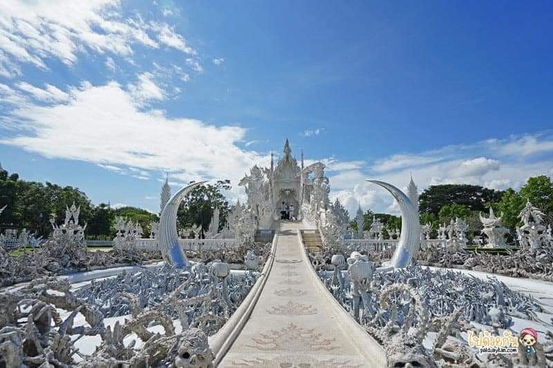 THAILAND 🇹🇭:Wat Rong Khun: The White Temple of Chiang Rai, Thailand