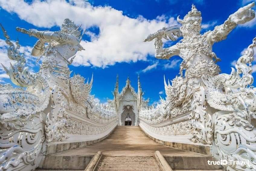 THAILAND 🇹🇭:Wat Rong Khun: The White Temple of Chiang Rai, Thailand