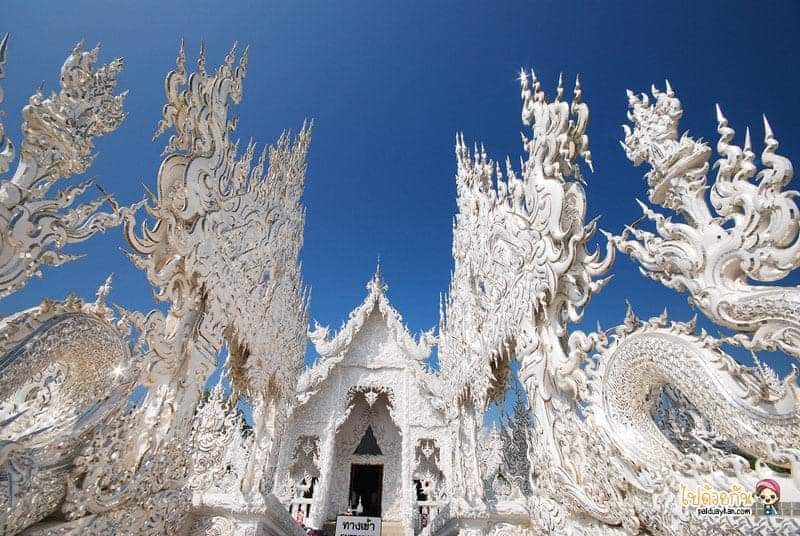 THAILAND 🇹🇭:Wat Rong Khun: The White Temple of Chiang Rai, Thailand