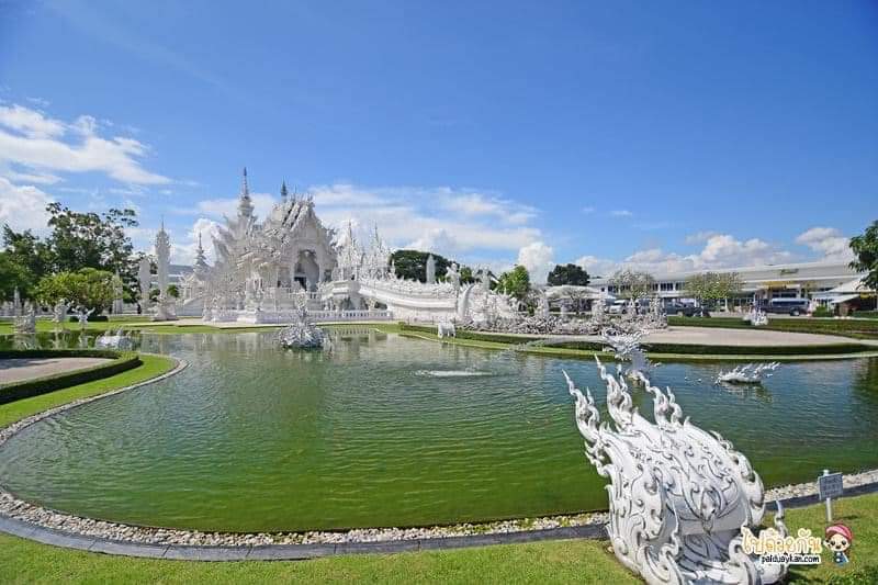 THAILAND 🇹🇭:Wat Rong Khun: The White Temple of Chiang Rai, Thailand