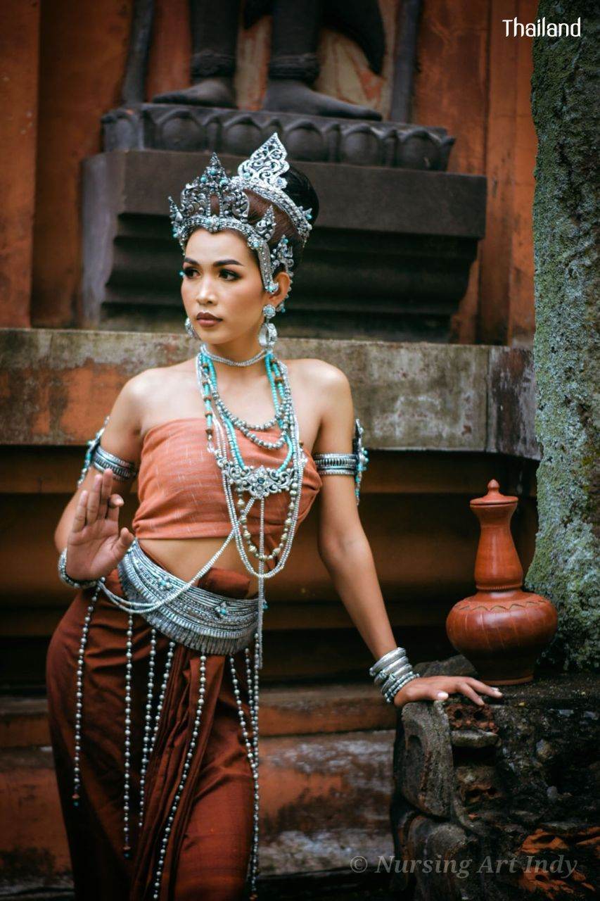 ทวารวดี ภาคอีสาน -The outfit of Dvaravati Era in Northeastern Thailand | THAILAND 🇹🇭