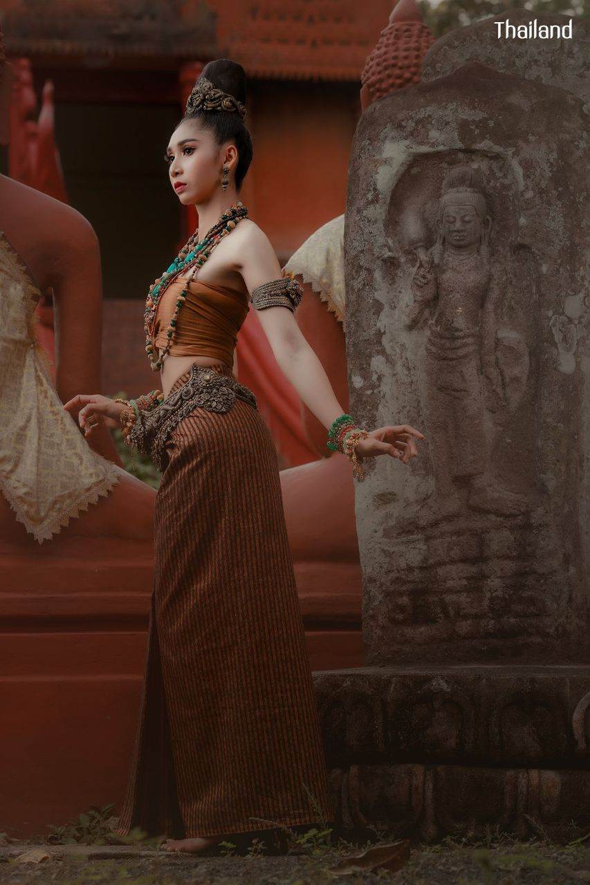 ทวารวดี ภาคอีสาน -The outfit of Dvaravati Era in Northeastern Thailand | THAILAND 🇹🇭