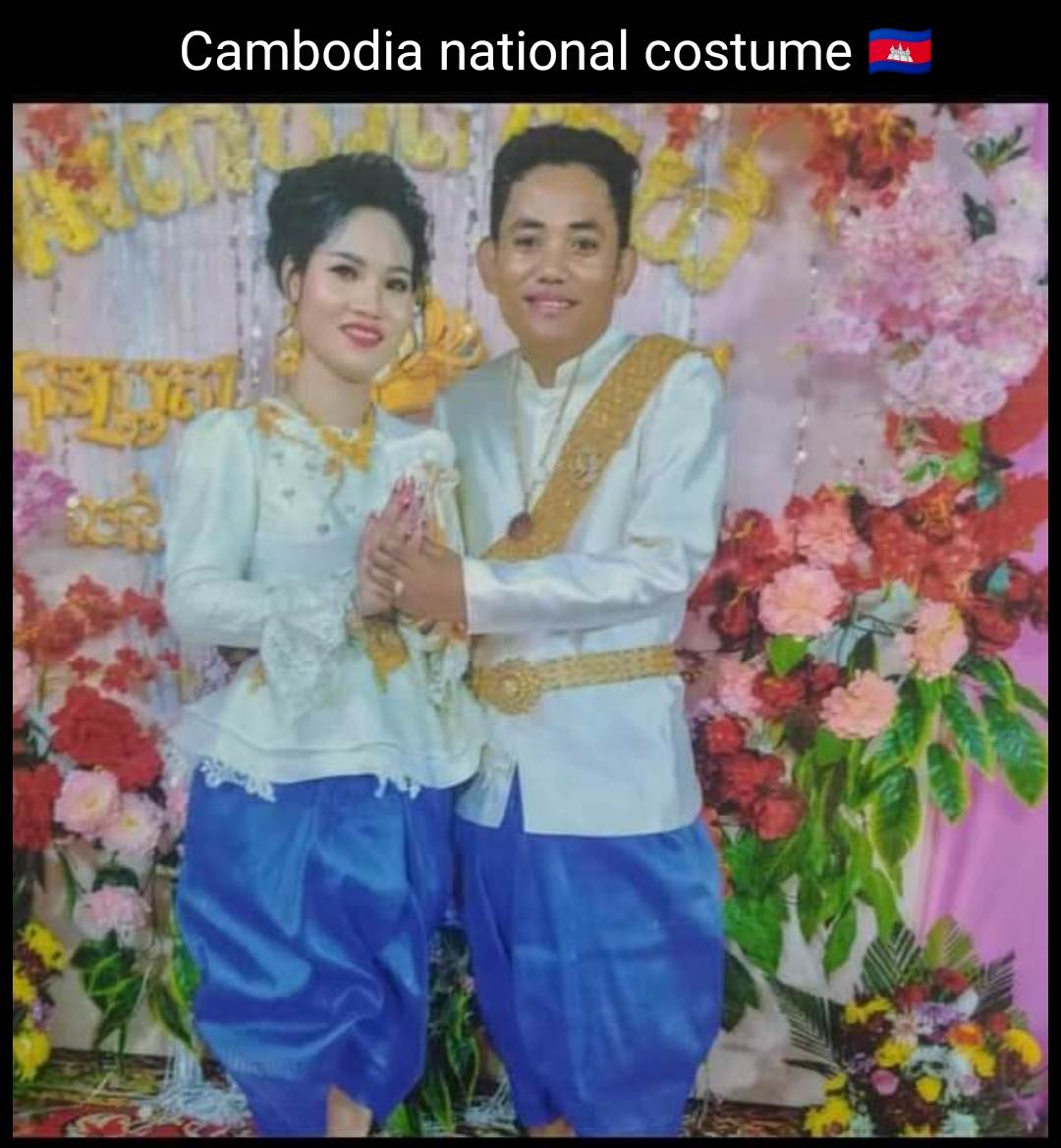 Cambodian national costume :🇰🇭Khmer wedding dress :Traditional Cambodian costume&hearts;️&hearts;️