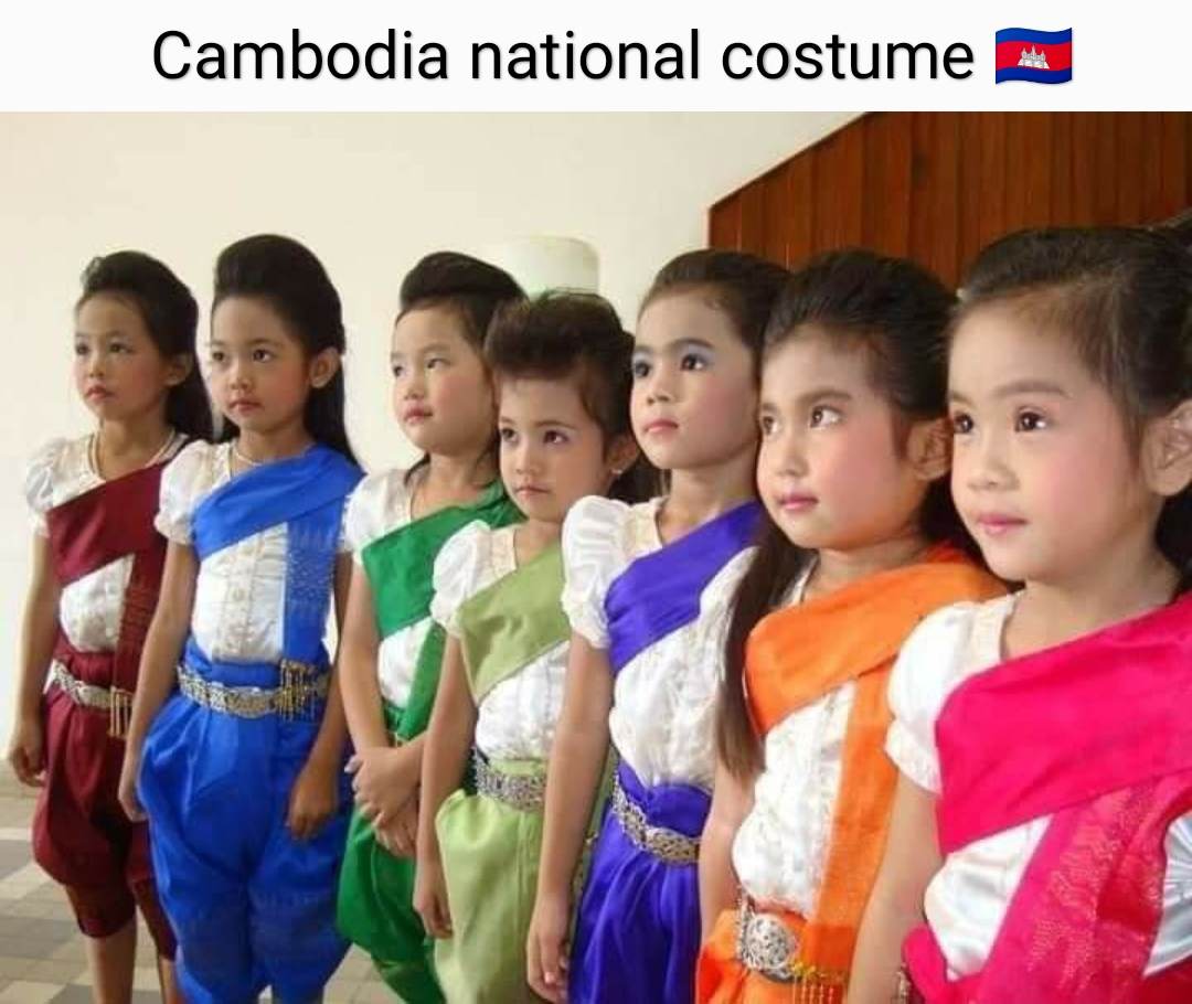Cambodian national costume :🇰🇭Khmer wedding dress :Traditional Cambodian costume&hearts;️&hearts;️