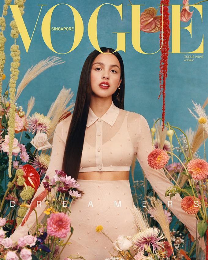 Olivia Rodrigo @ Vogue Singapore October 2021