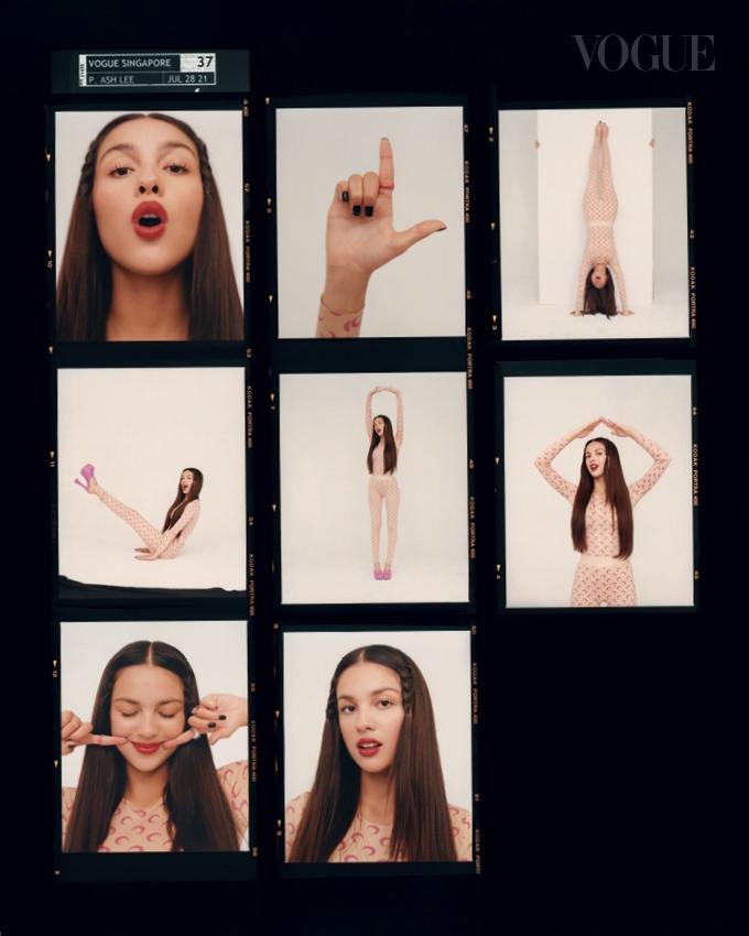 Olivia Rodrigo @ Vogue Singapore October 2021