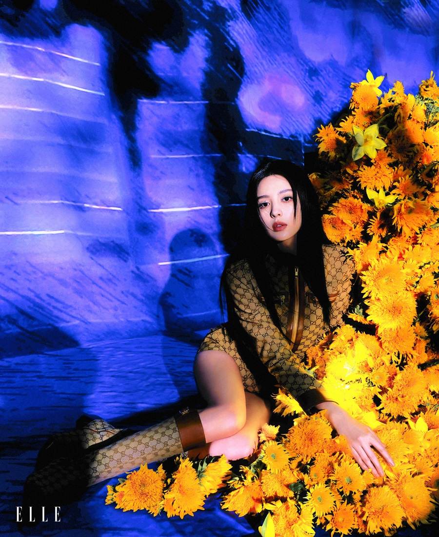 Guli Nazha @ ELLE Singapore October 2021
