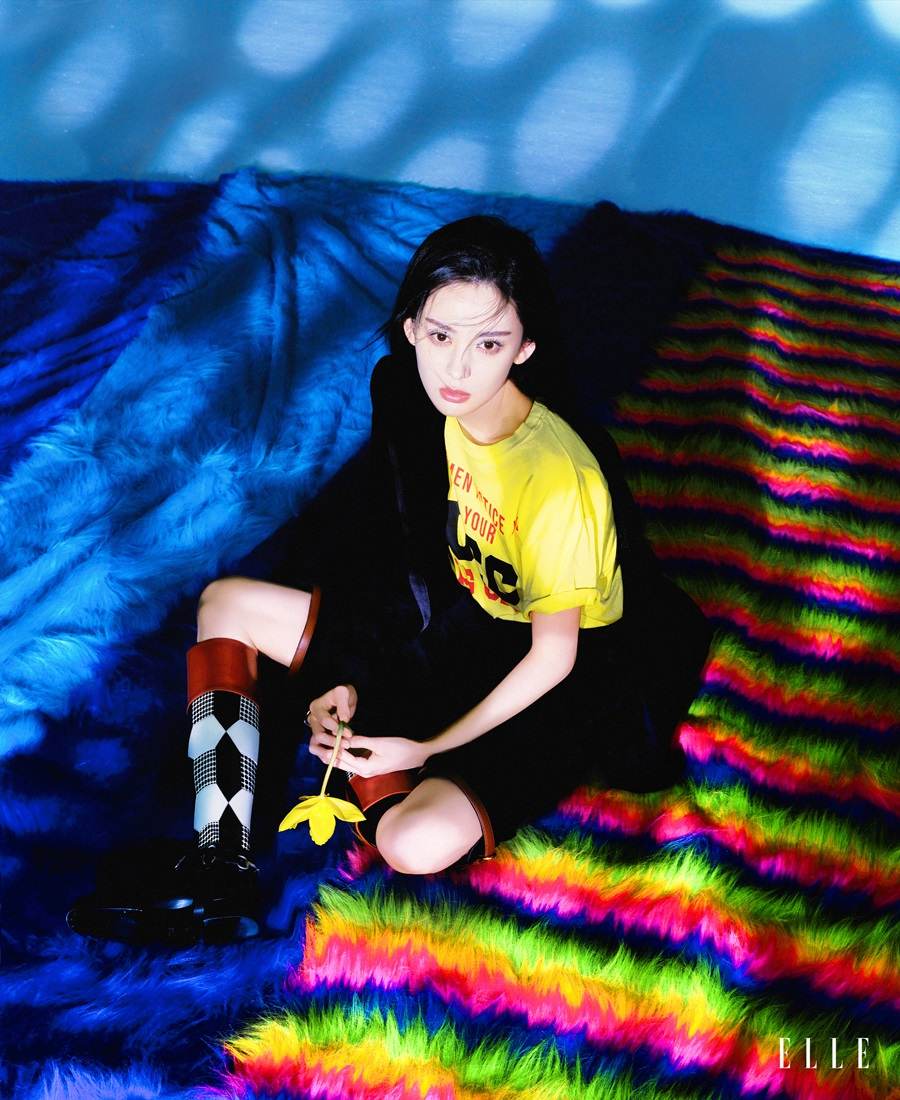 Guli Nazha @ ELLE Singapore October 2021